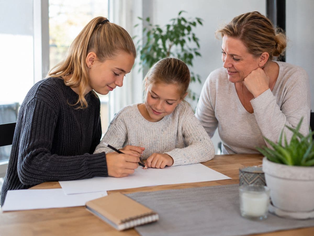 Children and families learning together
